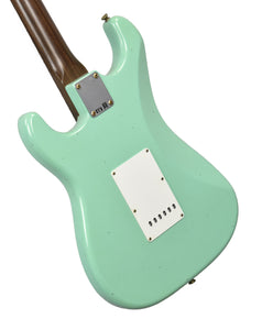 Fender Custom Shop 63 Stratocaster Journeyman Relic w/Rosewood Neck in Faded Sea Foam Green R135942