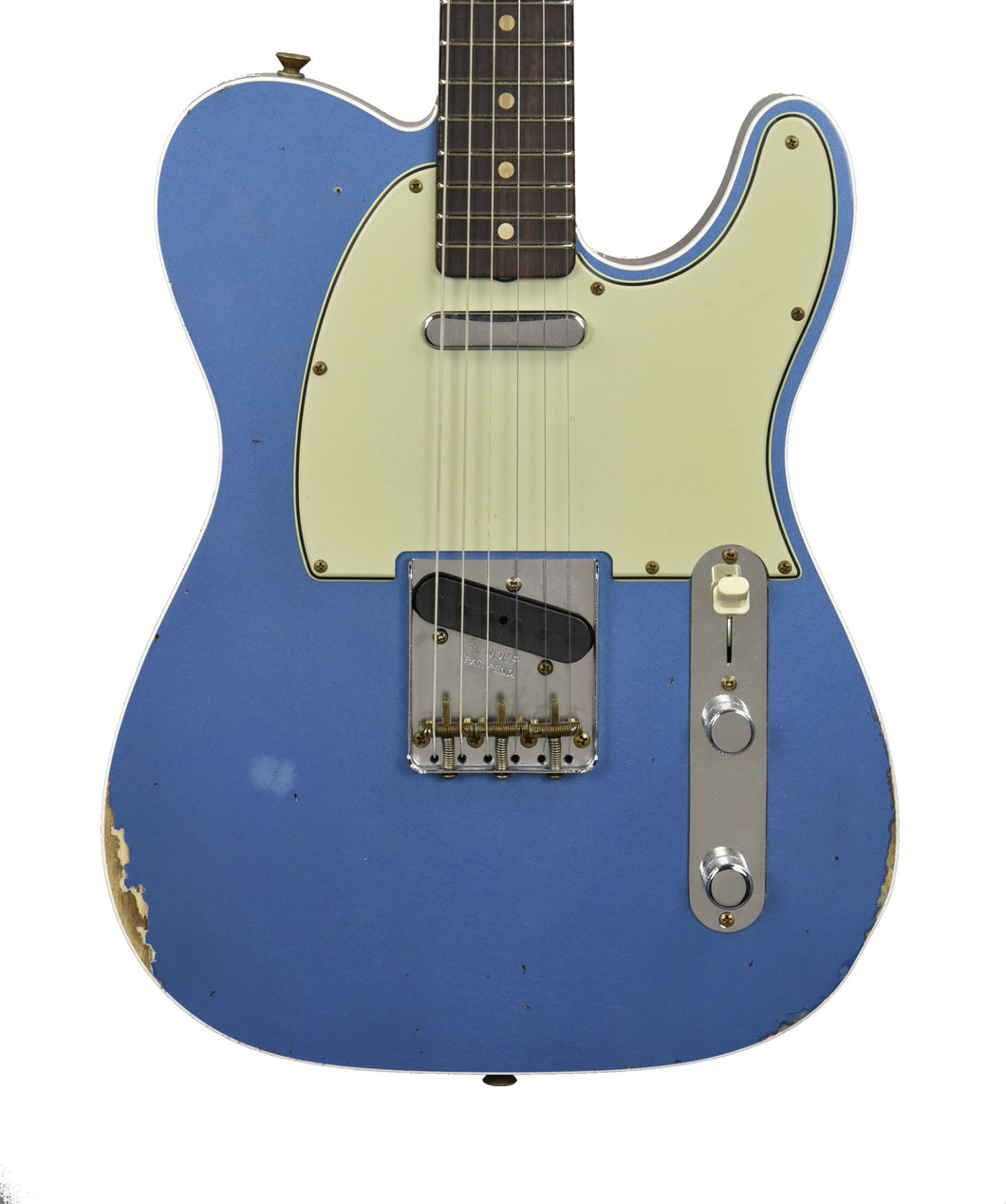 Fender Custom Shop 60 Telecaster Custom Journeyman Relic in Lake Placid Blue R133704