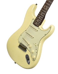 Fender Custom Shop 63 Stratocaster Journeyman Relic w/Rosewood Neck in Aged Vintage White R136017