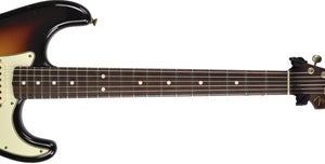 Fender Custom Shop 63 Stratocaster Journeyman Relic w/Rosewood Neck in Faded Chocolate 3-Tone Sunburst R135972