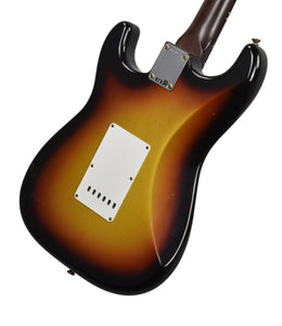 Fender Custom Shop 63 Stratocaster Journeyman Relic w/Rosewood Neck in Faded Chocolate 3-Tone Sunburst R135972