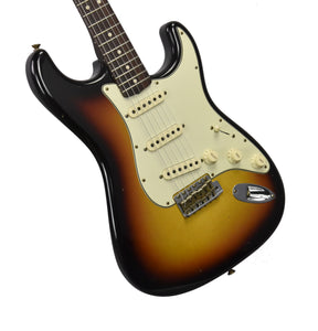 Fender Custom Shop 63 Stratocaster Journeyman Relic w/Rosewood Neck in Faded Chocolate 3-Tone Sunburst R135972