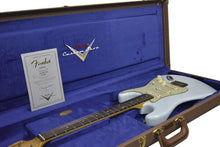 Fender Custom Shop 63 Stratocaster Journeyman Relic in Sonic Blue R133822