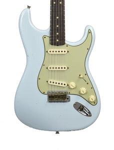 Fender Custom Shop 63 Stratocaster Journeyman Relic in Sonic Blue R133822