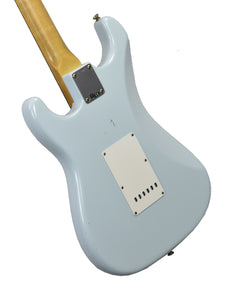 Fender Custom Shop 63 Stratocaster Journeyman Relic in Sonic Blue R133822