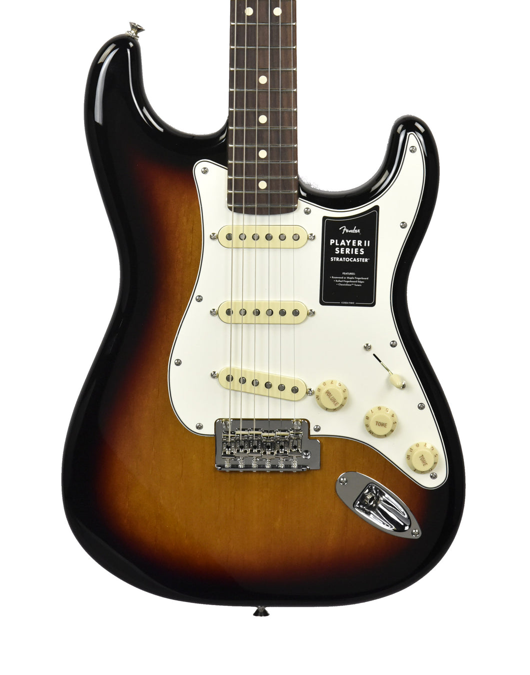 Fender Player II 70th Anniversary Stratocaster in 3-Color Sunburst MXS24024254