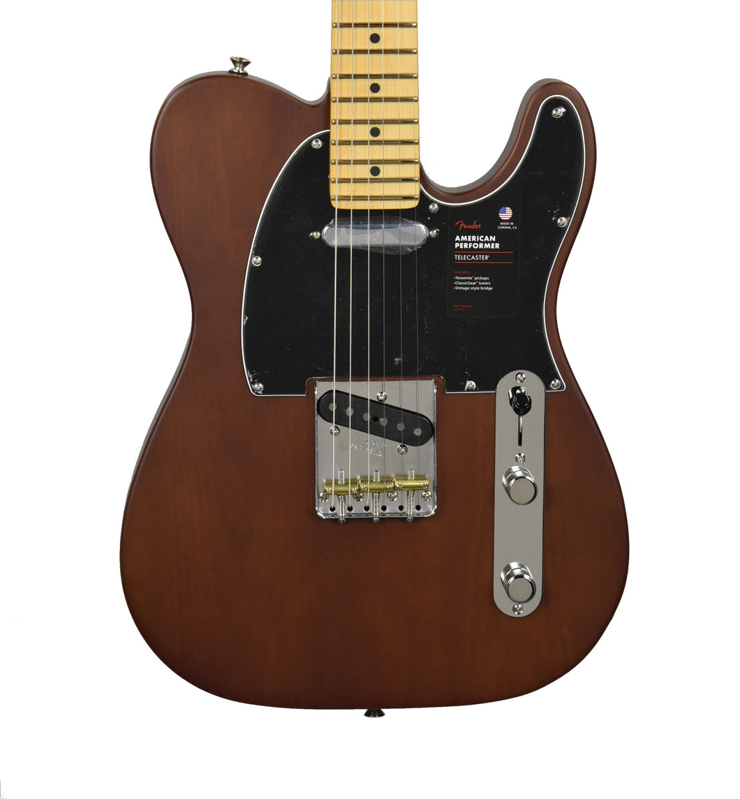 Fender Limited Edition American Performer Timber Telecaster in Mocha US24004444