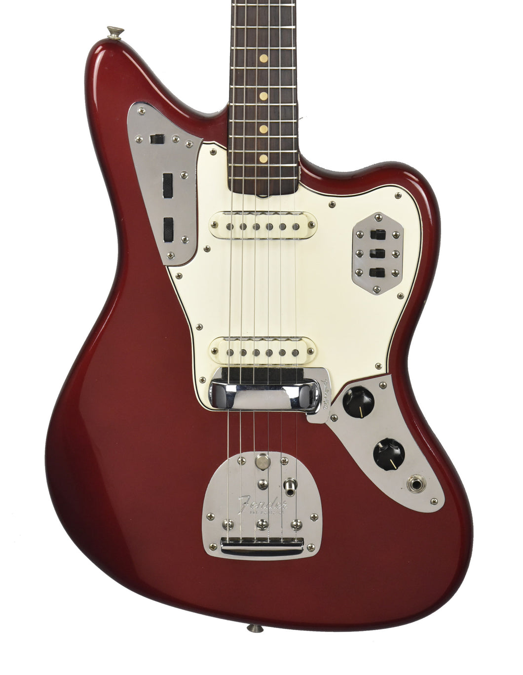 Used 1964 Fender Jaguar in Candy Apple Red w/Matching Headstock