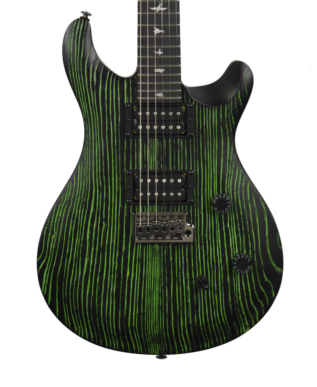 PRS SE Swamp Ash CE 24 Sandblasted Limited Edition in Sandblasted Green CTIG021992