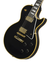 Gibson Custom 1957 Les Paul Custom Reissue VOS 2 Pickup in Ebony 76060 - The Music Gallery