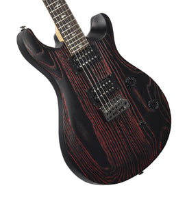 PRS SE Swamp Ash CE 24 Sandblasted Limited Edition in Sandblasted Red CTIG022684