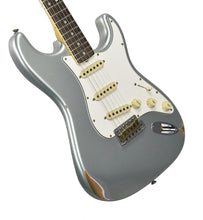 Used 2019 Fender Custom Shop 67 Stratocaster Relic in Aged Fire Mist Silver CZ572213