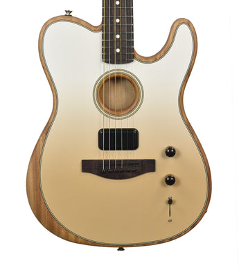 Fender Player Finneas Signature Acoustasonic Telecaster in Cappuccino Fade MXA2404059