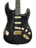 Fender Custom Shop Masterbuilt 60s Stratocaster Relic by Jason Smith in Black R145197 - The Music Gallery