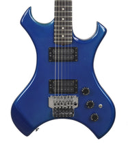 Used 1980s Kramer Floyd Rose Signature in Blue C5467 - The Music Gallery
