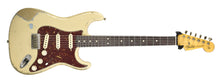 Fender Custom Shop Masterbuilt '63 Stratocaster Relic by Austin MacNutt in Aged Desert Sand R147256 - The Music Gallery