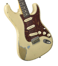 Fender Custom Shop Masterbuilt '63 Stratocaster Relic by Austin MacNutt in Aged Desert Sand R147256 - The Music Gallery