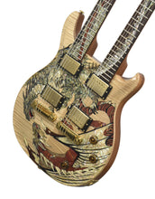 Used 2005 PRS Dragon Double Neck 6-String / 12-String Electric Guitar in Natural 102124 - The Music Gallery