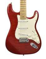 Used 2012 Fender Custom Shop Custom Deluxe Stratocaster in Candy Red 8656 - The Music Gallery