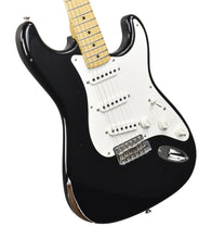 Fender Custom Shop Ancho Poblano Stratocaster Relic in Black CZ591214 - The Music Gallery