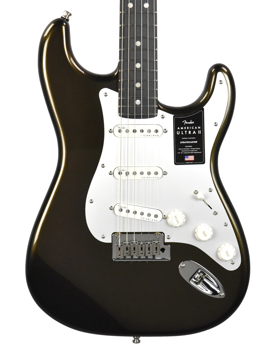Fender American Ultra Ⅱ Stratocaster Fender American Ultra II Stratocaster HSS Ebony Fingerboard