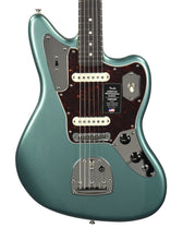 Fender American Professional Classic Jaguar in Faded Sherwood Green Metallic US26023199 - The Music Gallery