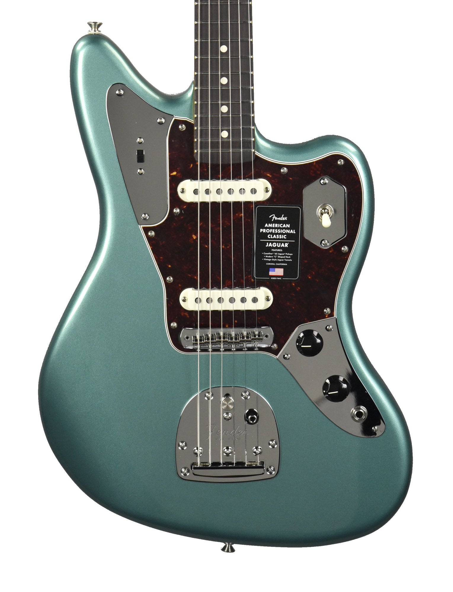 Fender American Professional Jaguar 改造あり Fender American Professional Classic Jaguar in Faded Sherwood