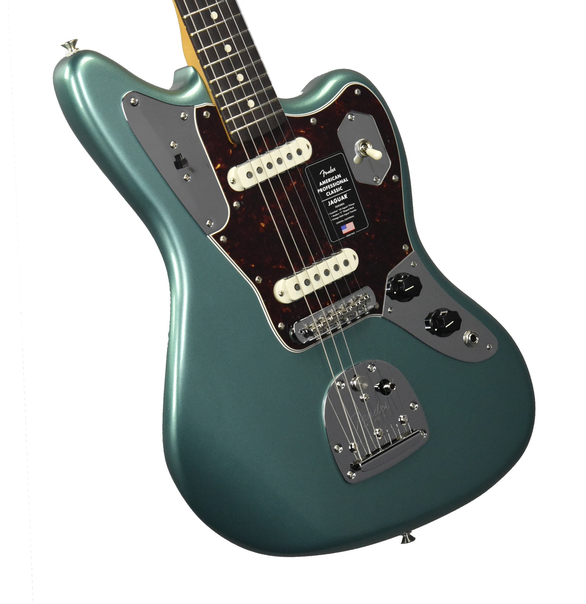 Fender American Professional Classic Jaguar in Faded Sherwood