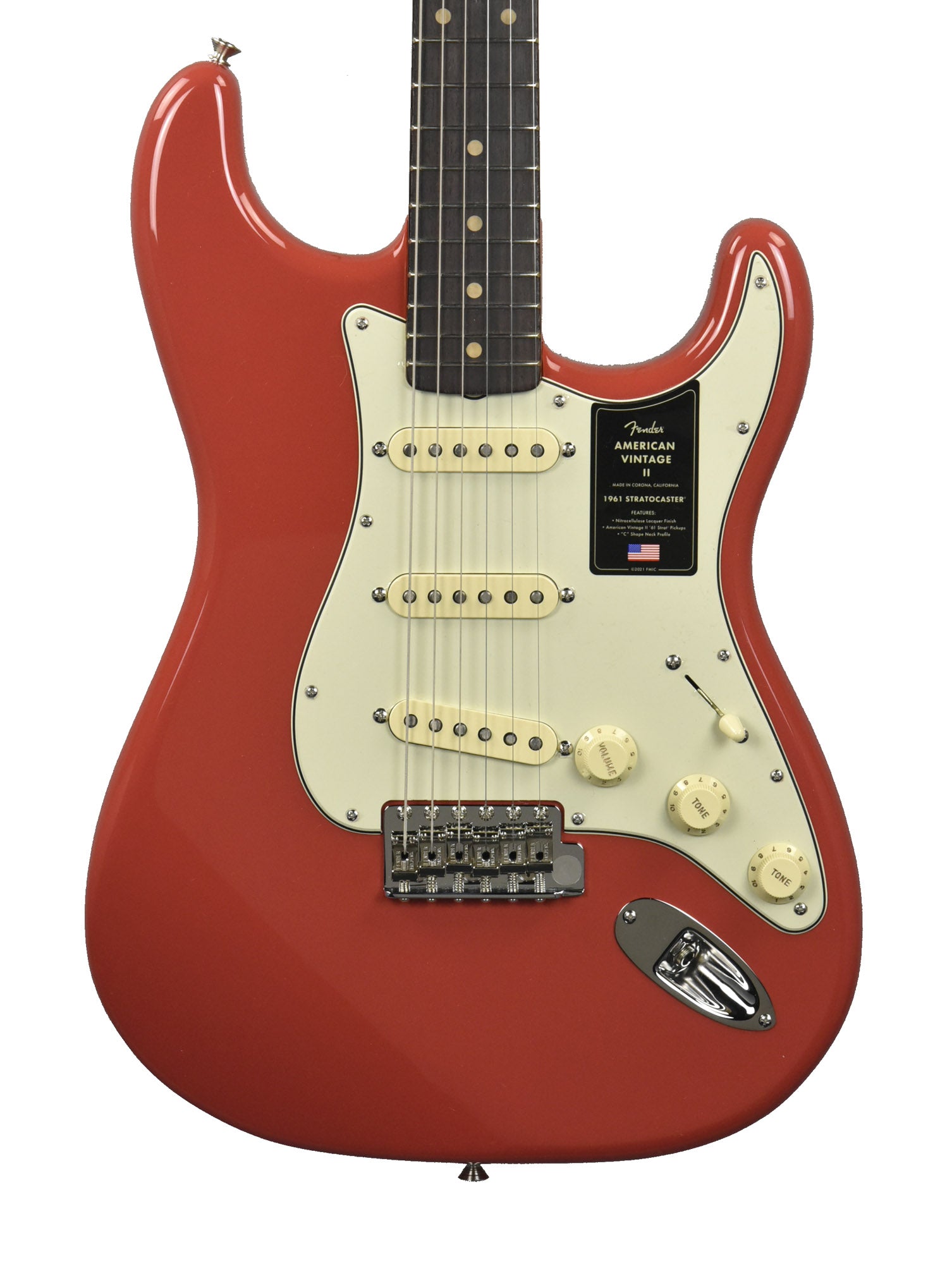Fender American Vintage II 1961 Stratocaster in Fiesta Red