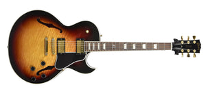 Used 2004 Gibson ES-137 Classic Semi-Hollow in Tri-Burst 02644710