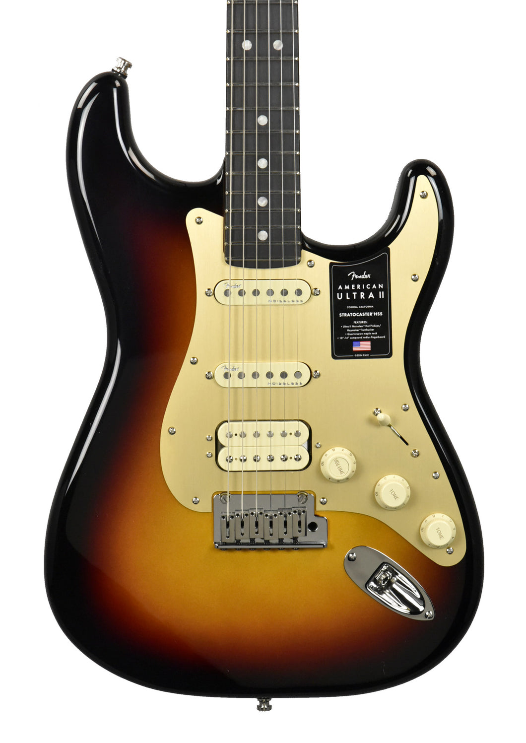 Fender American Ultra II Stratocaster HSS in Ultraburst US25035688