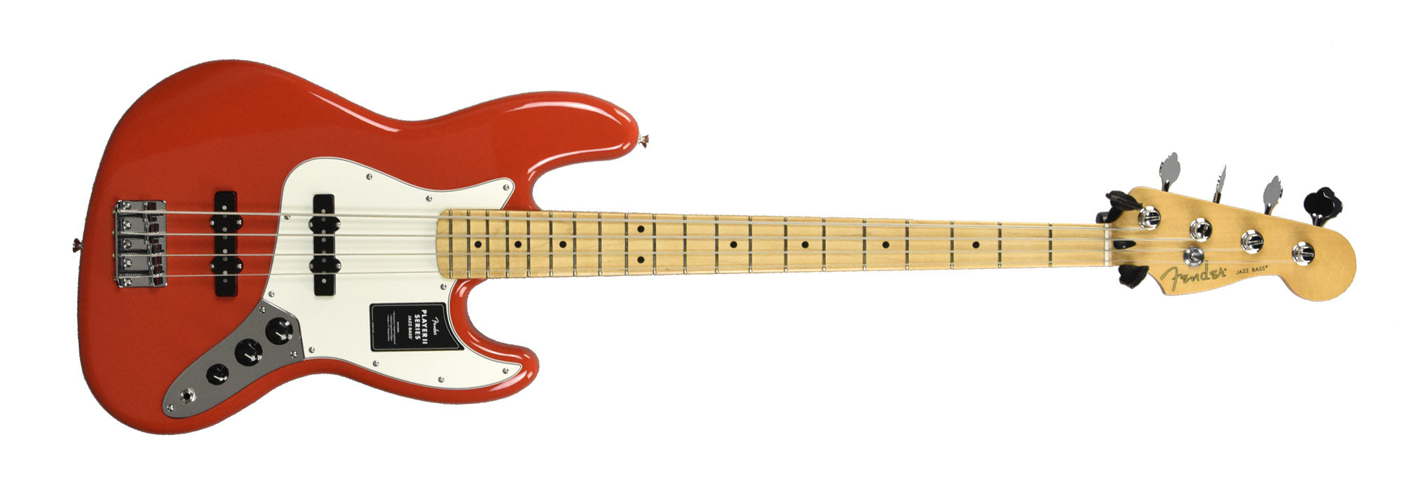Fender Player II Jazz Bass Guitar in Coral Red MX25131819 | The