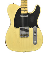 Fender Custom Shop 50s Telecaster Relic 1 Piece Body in Nocaster Blonde R137596 - The Music Gallery