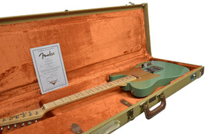 Used 2005 Fender Custom Shop 1957 Telecaster Relic Masterbuilt by John English in Celadon Green R19156