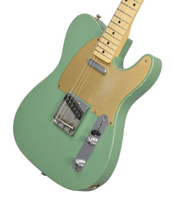 Used 2005 Fender Custom Shop 1957 Telecaster Relic Masterbuilt by John English in Celadon Green R19156