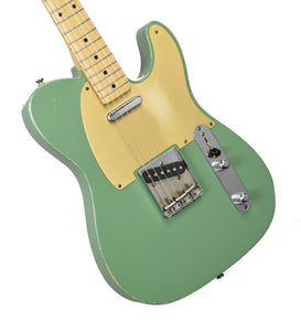 Used 2005 Fender Custom Shop 1957 Telecaster Relic Masterbuilt by John English in Celadon Green R19156