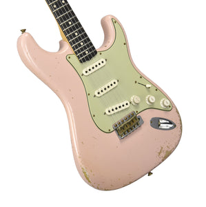 Fender Custom Shop Masterbuilt 63 Stratocaster Relic by Dennis Galuszka in Shell Pink R139328