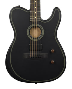 Fender Acoustasonic Standard Telecaster in Black IWF26001735– The