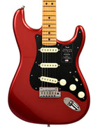Fender American Ultra II Stratocaster in Sinister Red US240032890 - The Music Gallery