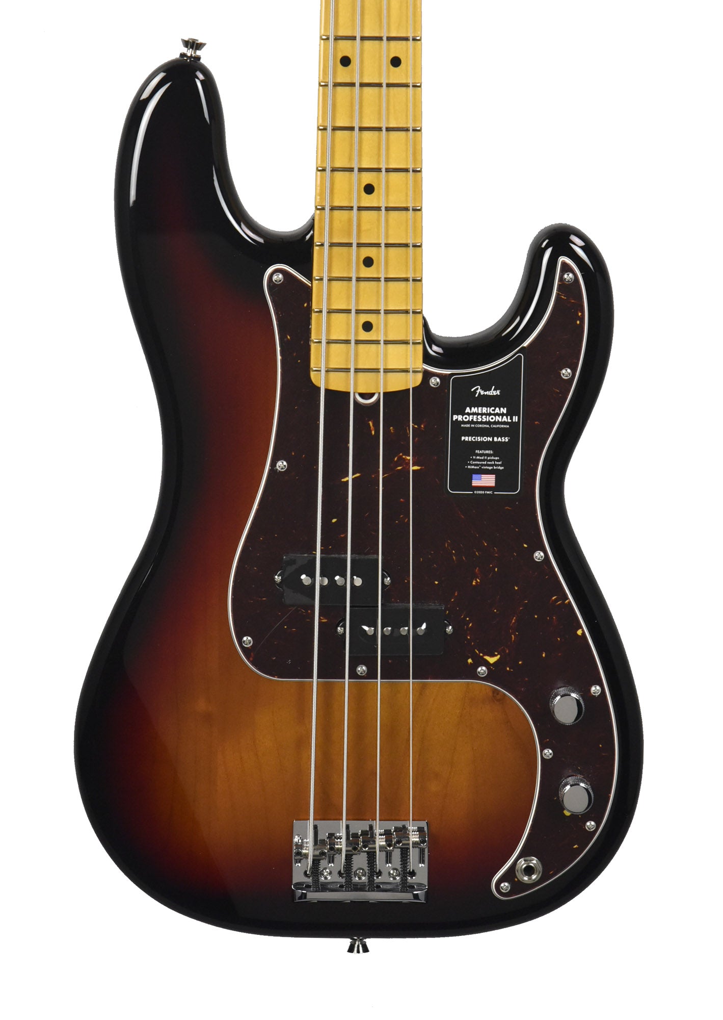 Fender American Professional II Precision Bass in 3-Color Sunburst