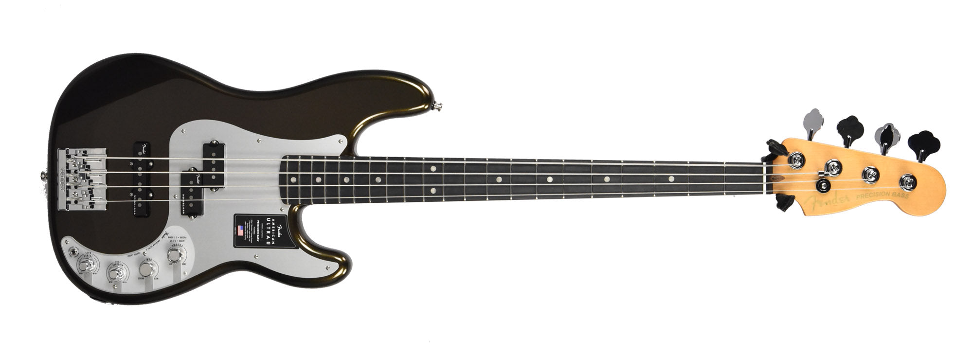 Fender American Ultra II Precision Bass in Texas Tea US24021534