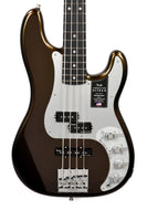 Fender American Ultra II Precision Bass in Texas Tea US24021534 - The Music Gallery