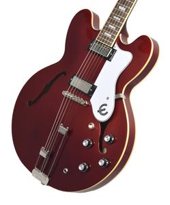 Used 2022 Epiphone Riviera Electric Guitar in Sparkling Burgundy 22011511794