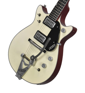 Used 2018 Gretsch Custom Shop 1961 G6128-CS Duo Jet Masterbuilt by Stephen Stern in White UC18091713