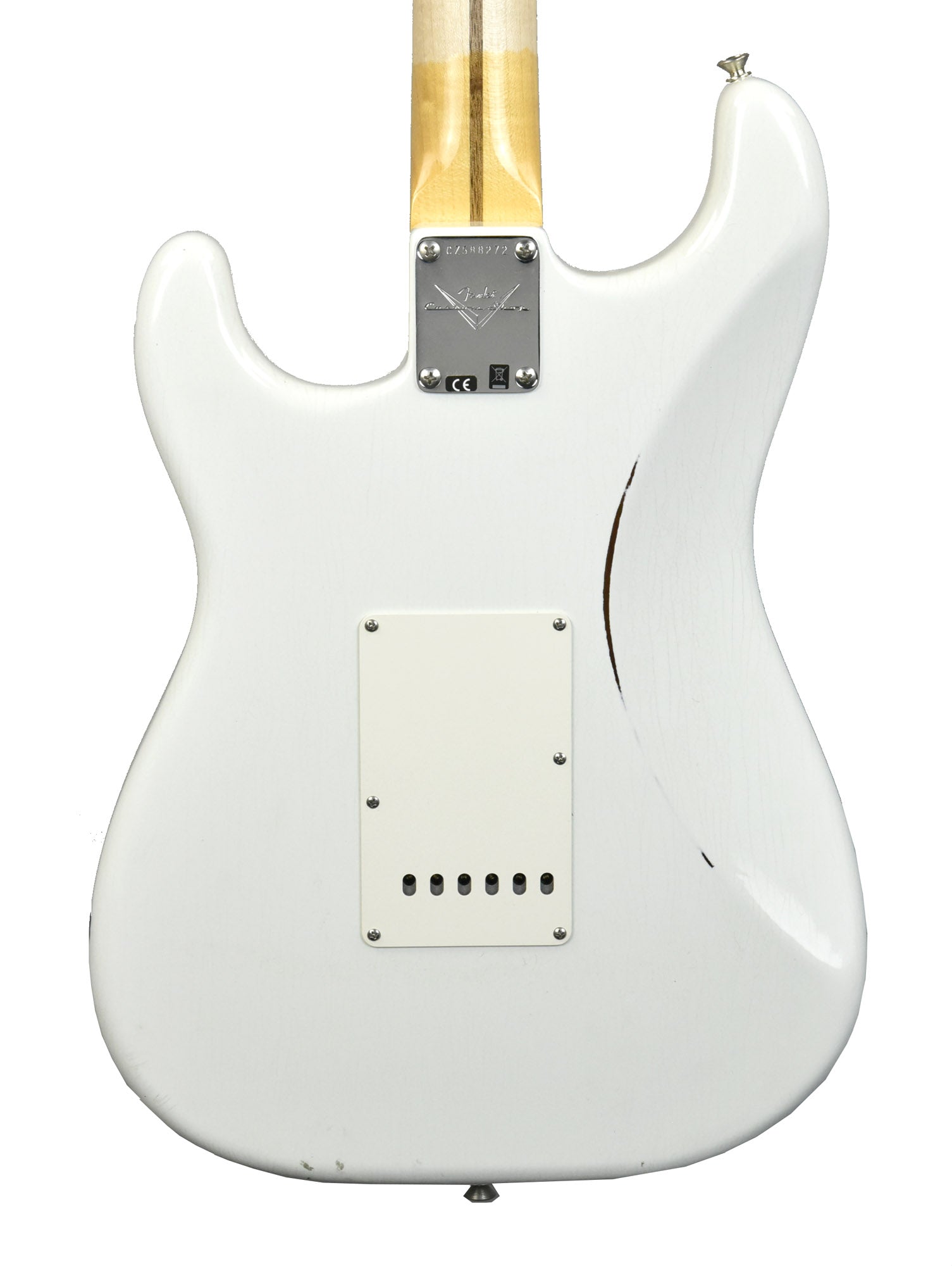 Fender Custom Shop Ancho Poblano Stratocaster in Olympic White