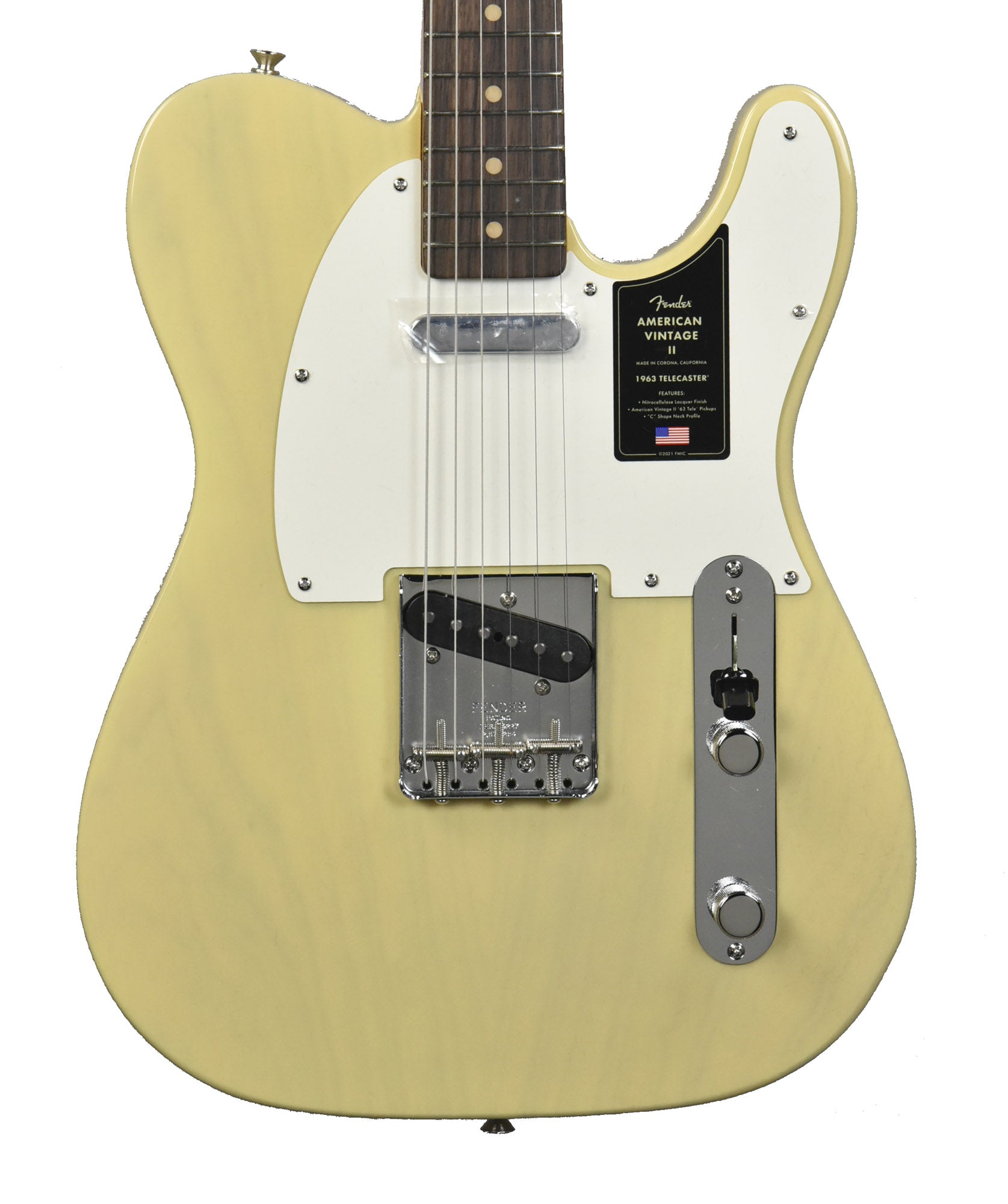 Fender American Vintage II 1963 Telecaster in Vintage Blonde