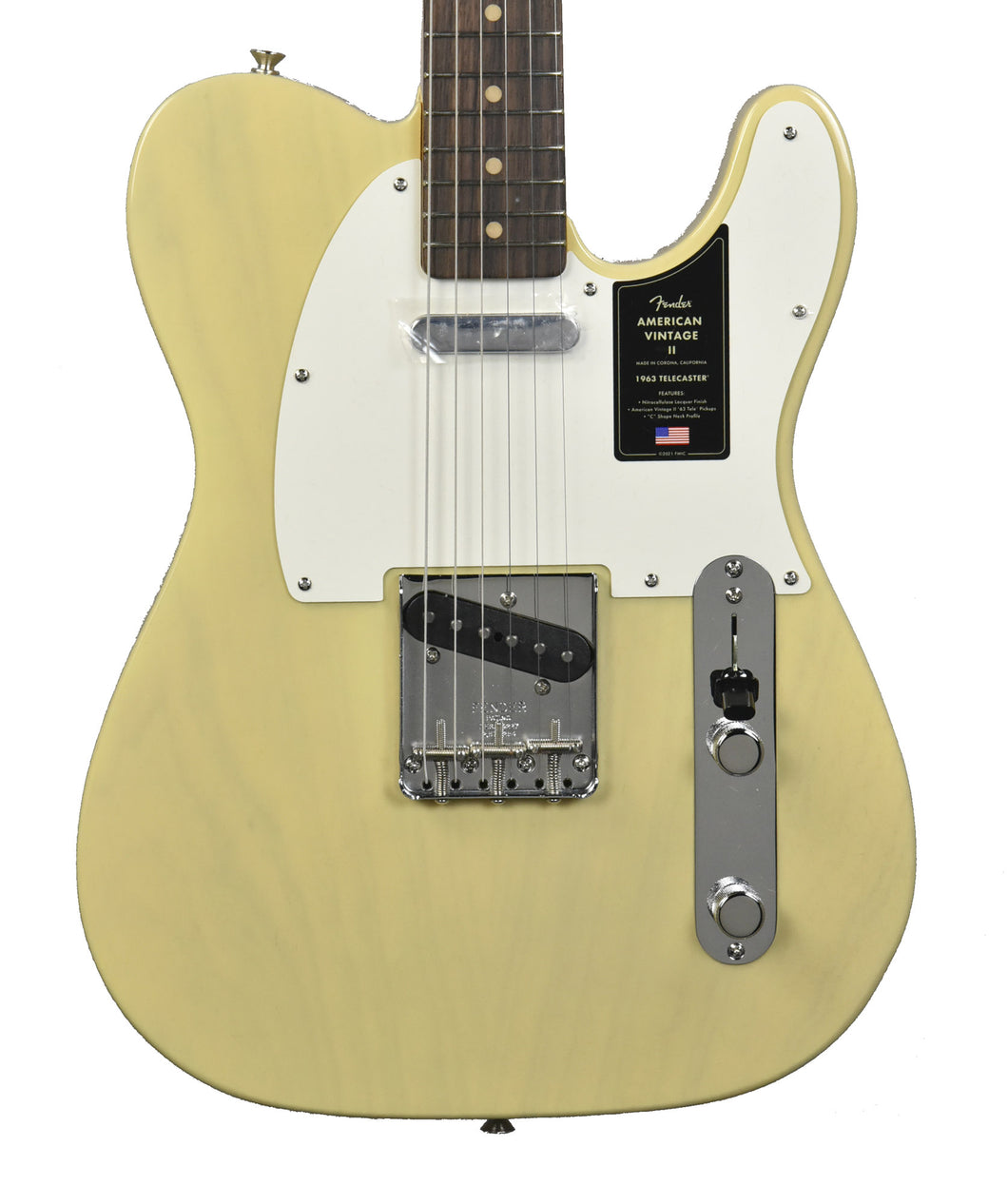 ギター Fender American Vintage II Telecaster Fender American Vintage II 1963 Telecaster in Vintage Blonde