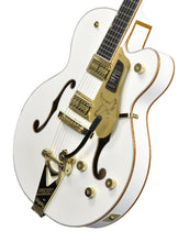Gretsch Professional Falcon Hollow Body Electric Guitar in White w/Gold Hardware JT26030827