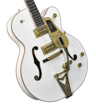 Gretsch Professional Falcon Hollow Body Electric Guitar in White w/Gold Hardware JT26030827