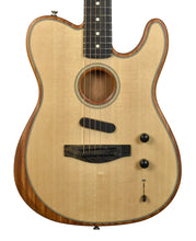 Used 2022 Fender American Acoustasonic Telecaster in Natural US224295A
